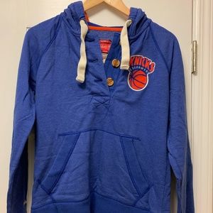 Vintage NY Knicks Hooded Sweatshirt, Women's M